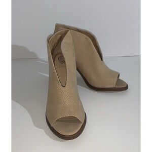 Vince Camuto Women's 11M Ankle Boots Kalei Cut Out Suede Peep Toe Booties EU 43